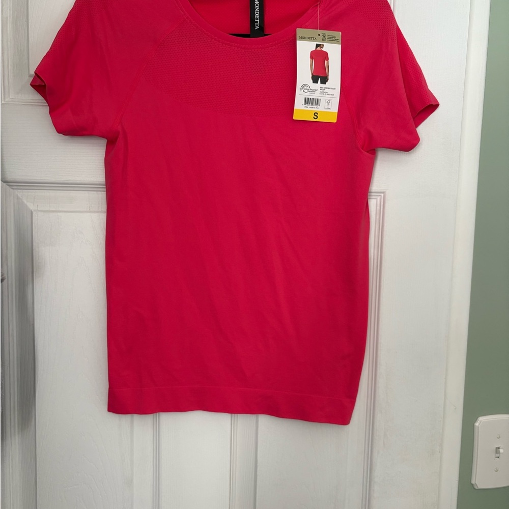 Mondetta Bold Red Short Sleeve Tee